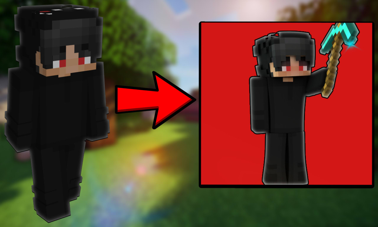 I want to render The Minecraft skin with that block for a Profile