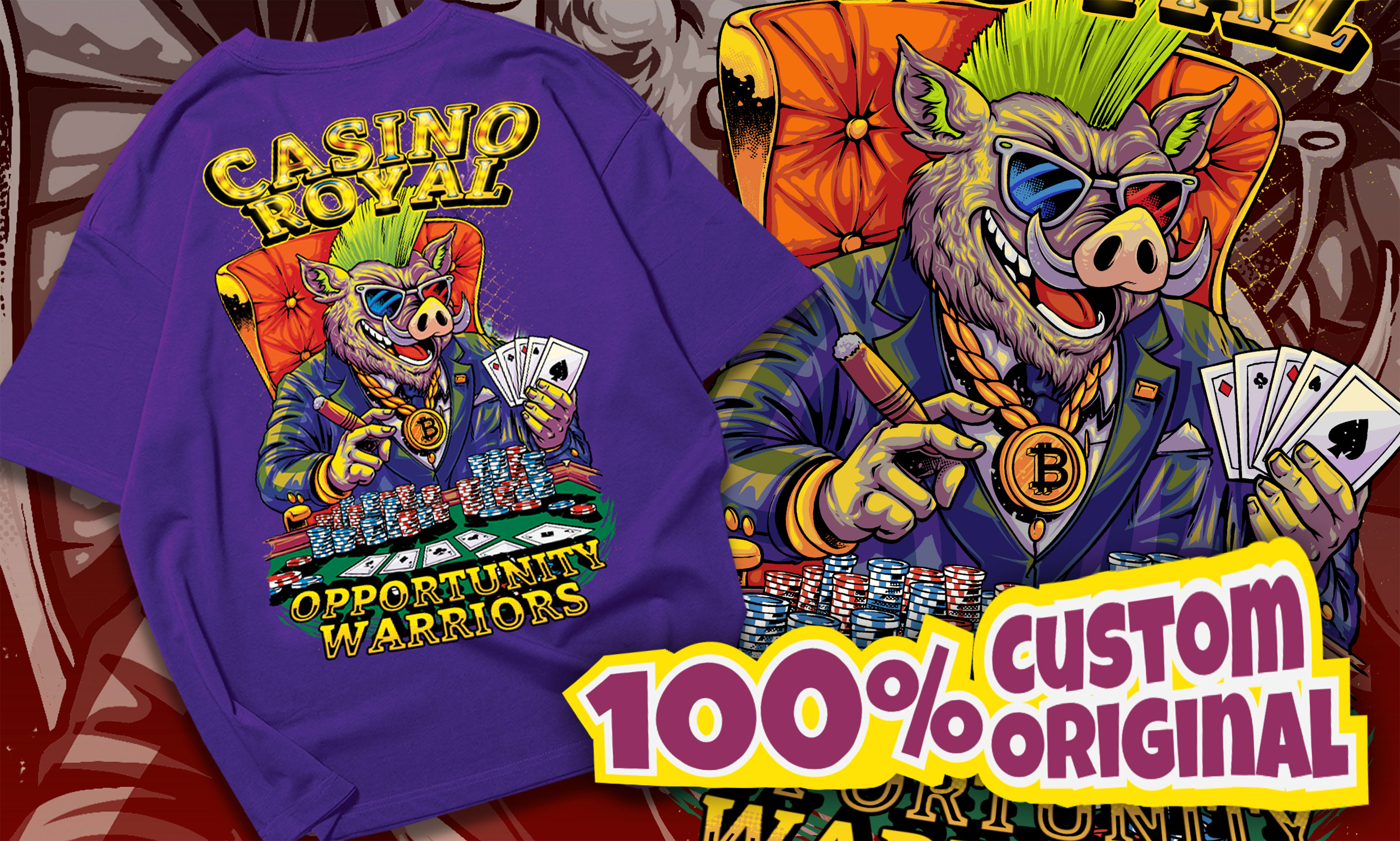 design grafico personalizzato di magliette o illustrazioni di cartoni  animati