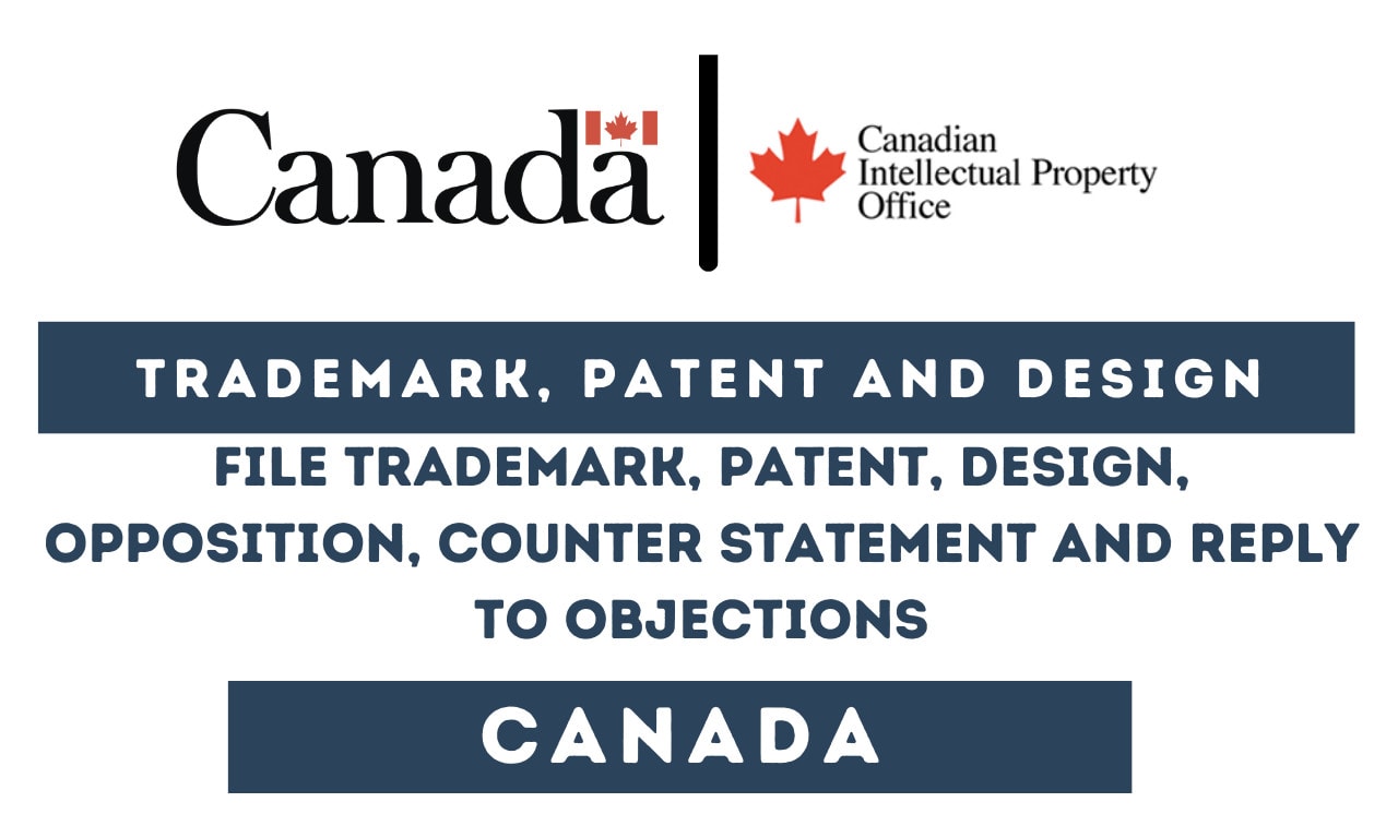 File trademark patent, copyright, design patent in canada by Attorneyarpit  | Fiverr