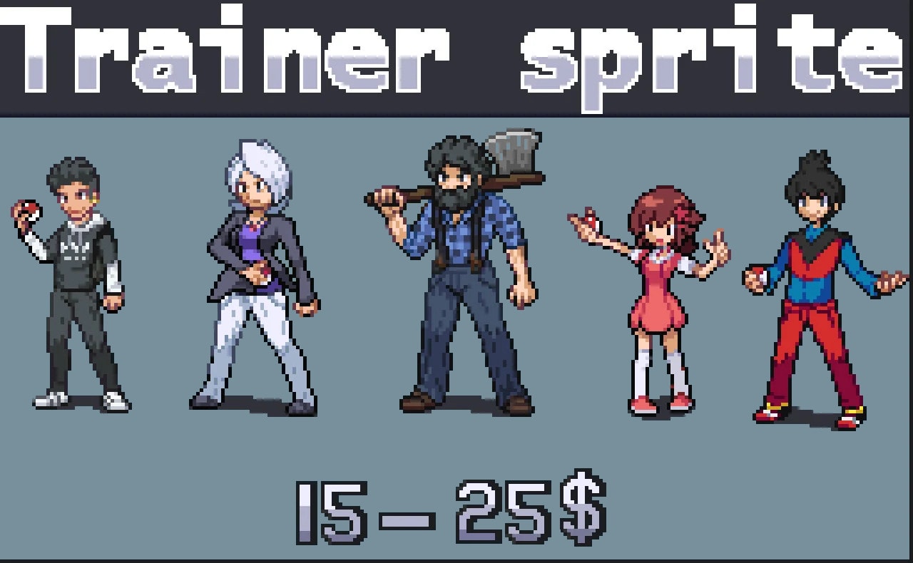 Pixel Pokemon Fire Red Sprites  Pokemon firered, Pokemon sprites