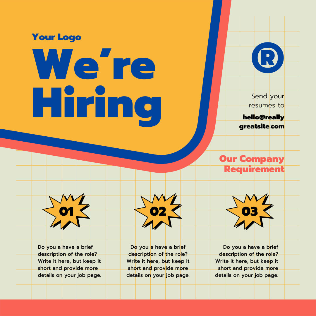 Design job hiring flyer, recruitment flyer, leaflet by Marketideapro |  Fiverr