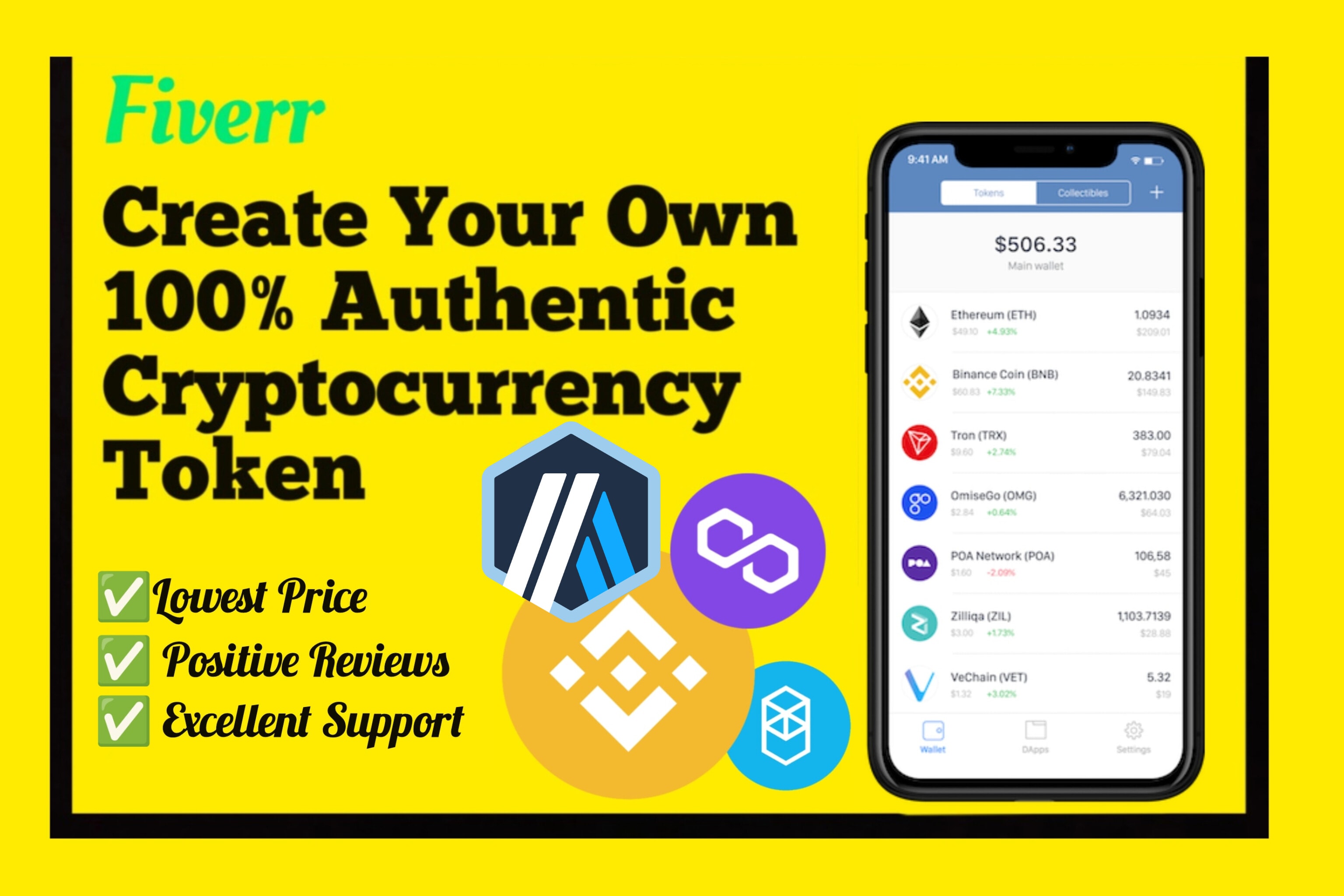 Create your own crypto memecoin, token erc20, bep20 by Hassanrazaxv | Fiverr