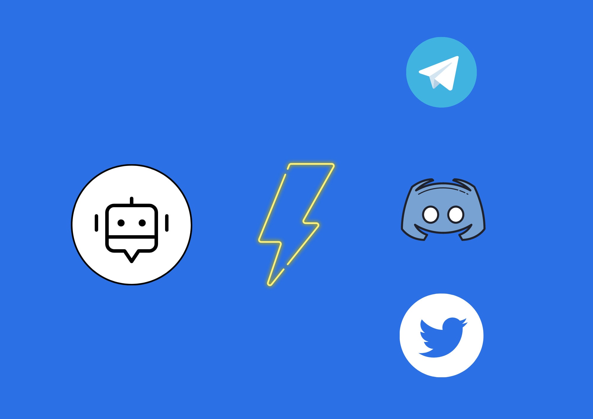 do telegram, x and discord bot