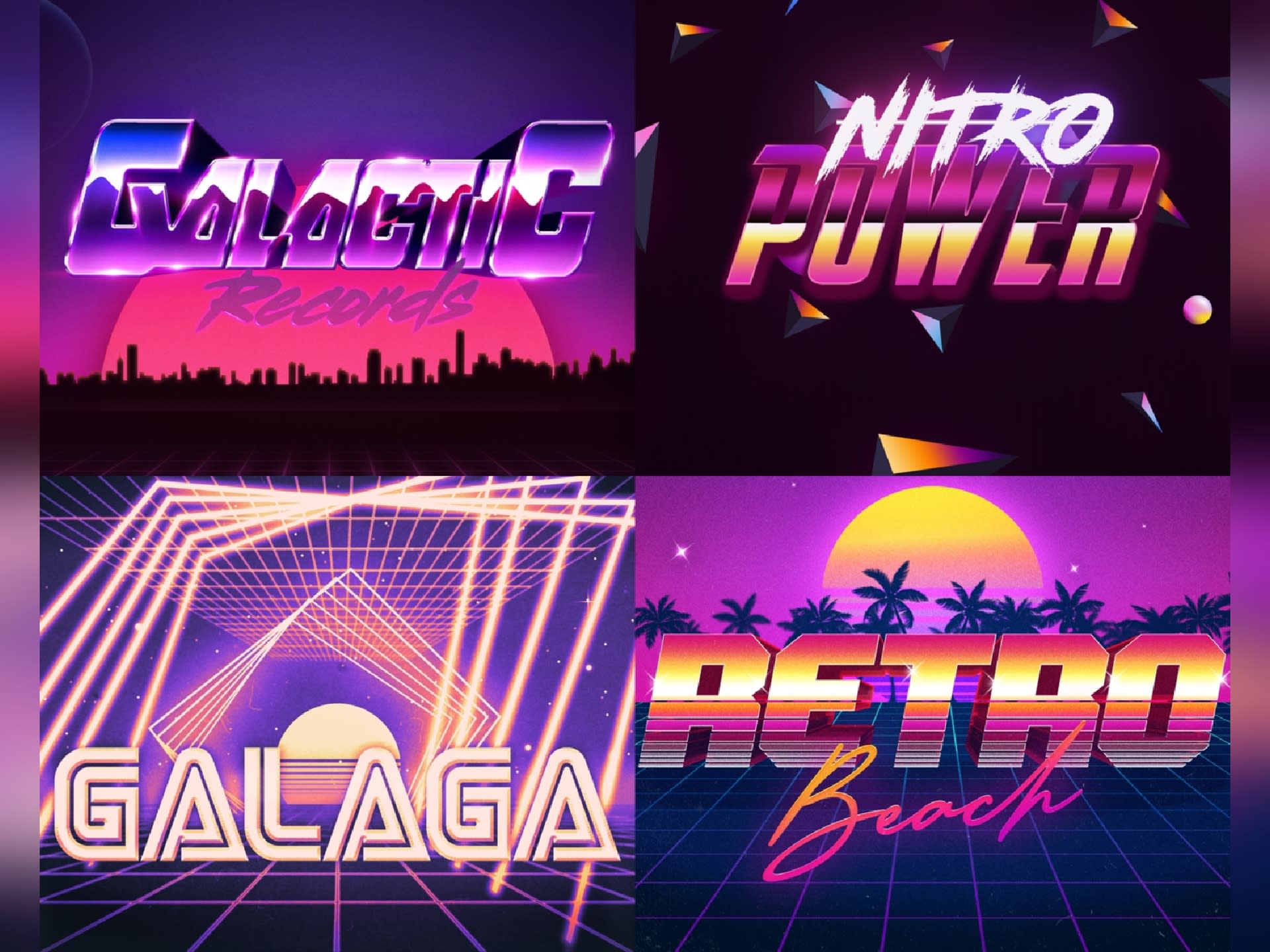 Make 80s 90s logo typography pop style design by Pop_artist22