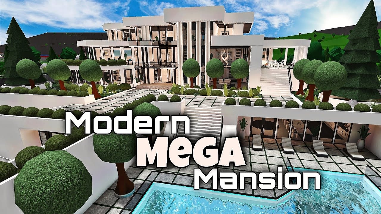 mega mansion build : r/Bloxburg