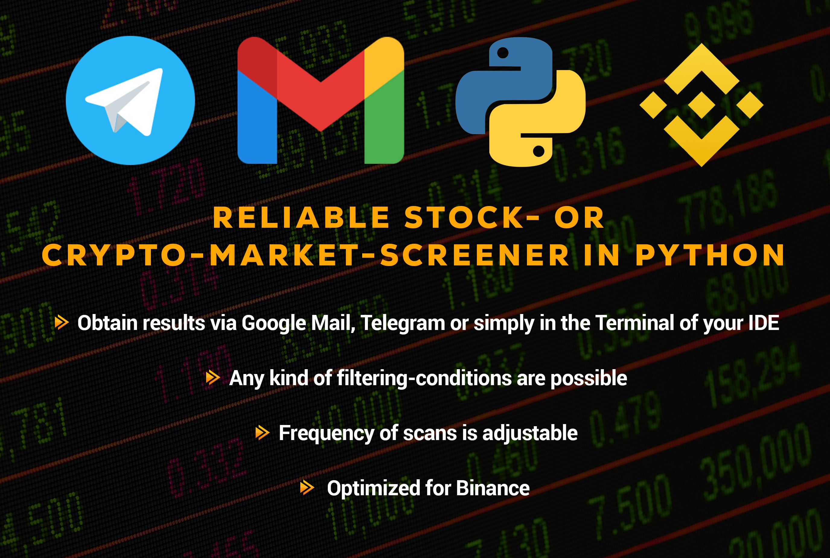 Einen binance-crypto-screener in python erstellen