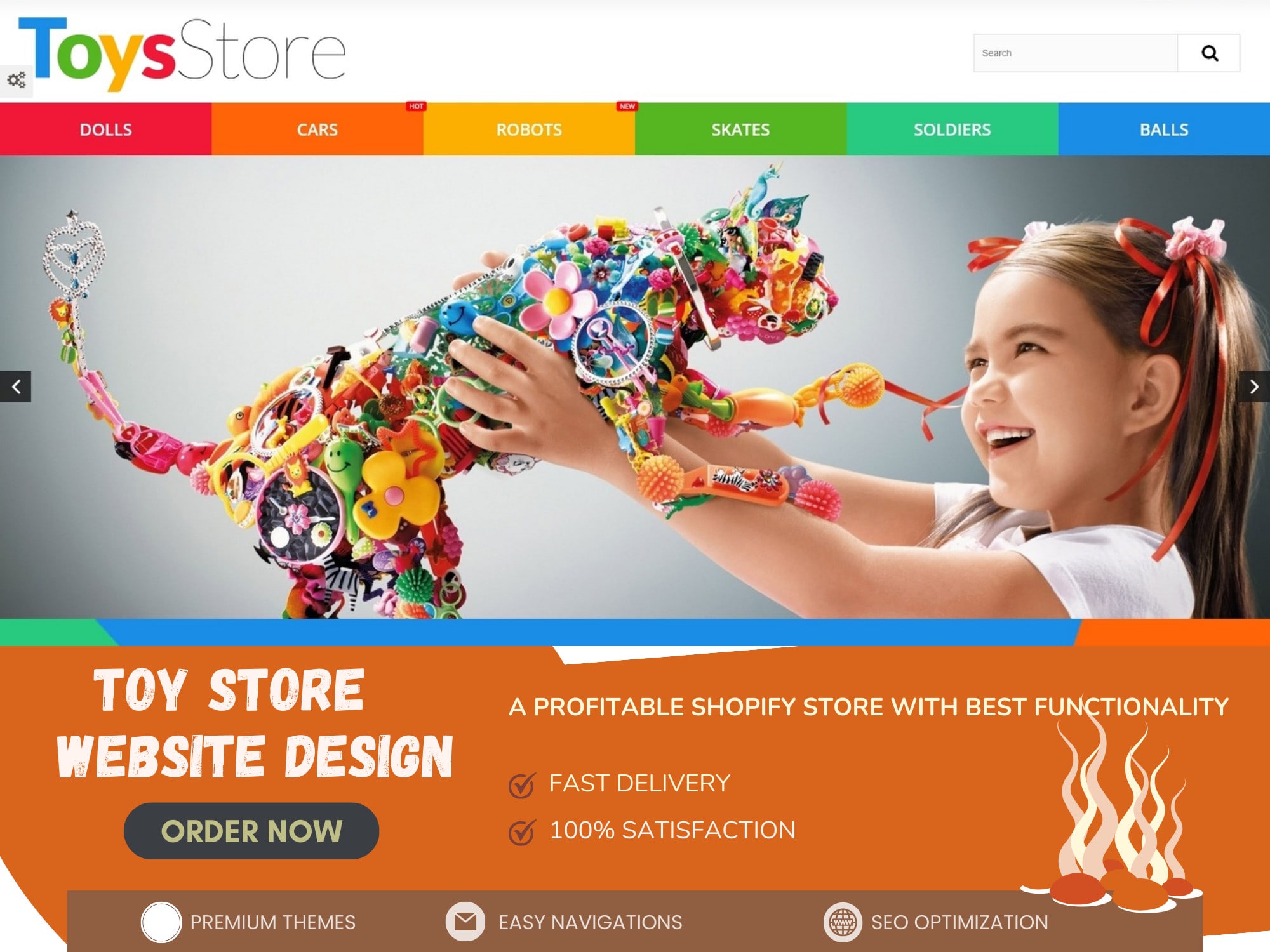 Ecommerce Website Best Toy Website Kidzly Retail E-Commerce