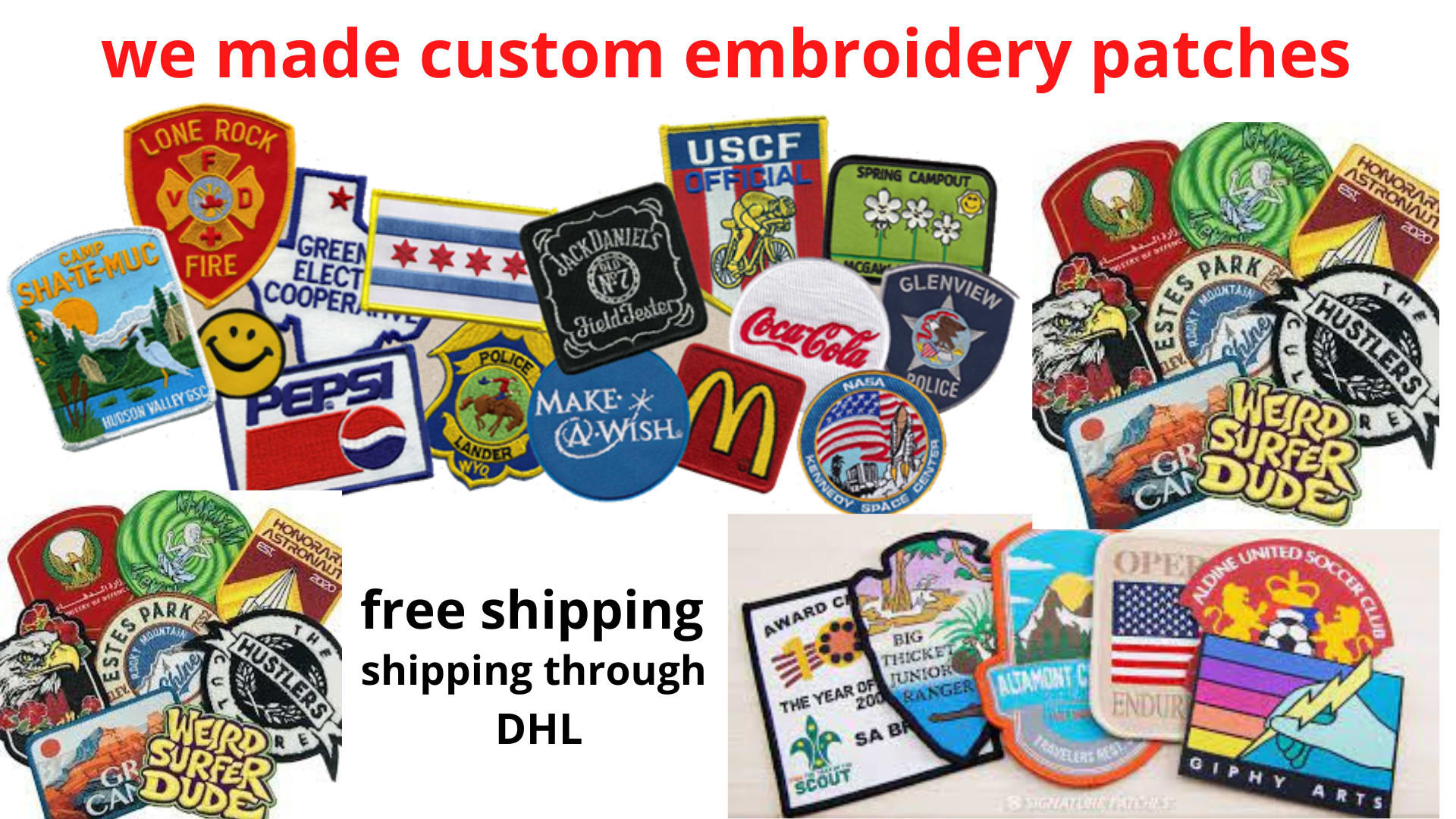 Make Custom Embroidery Patches