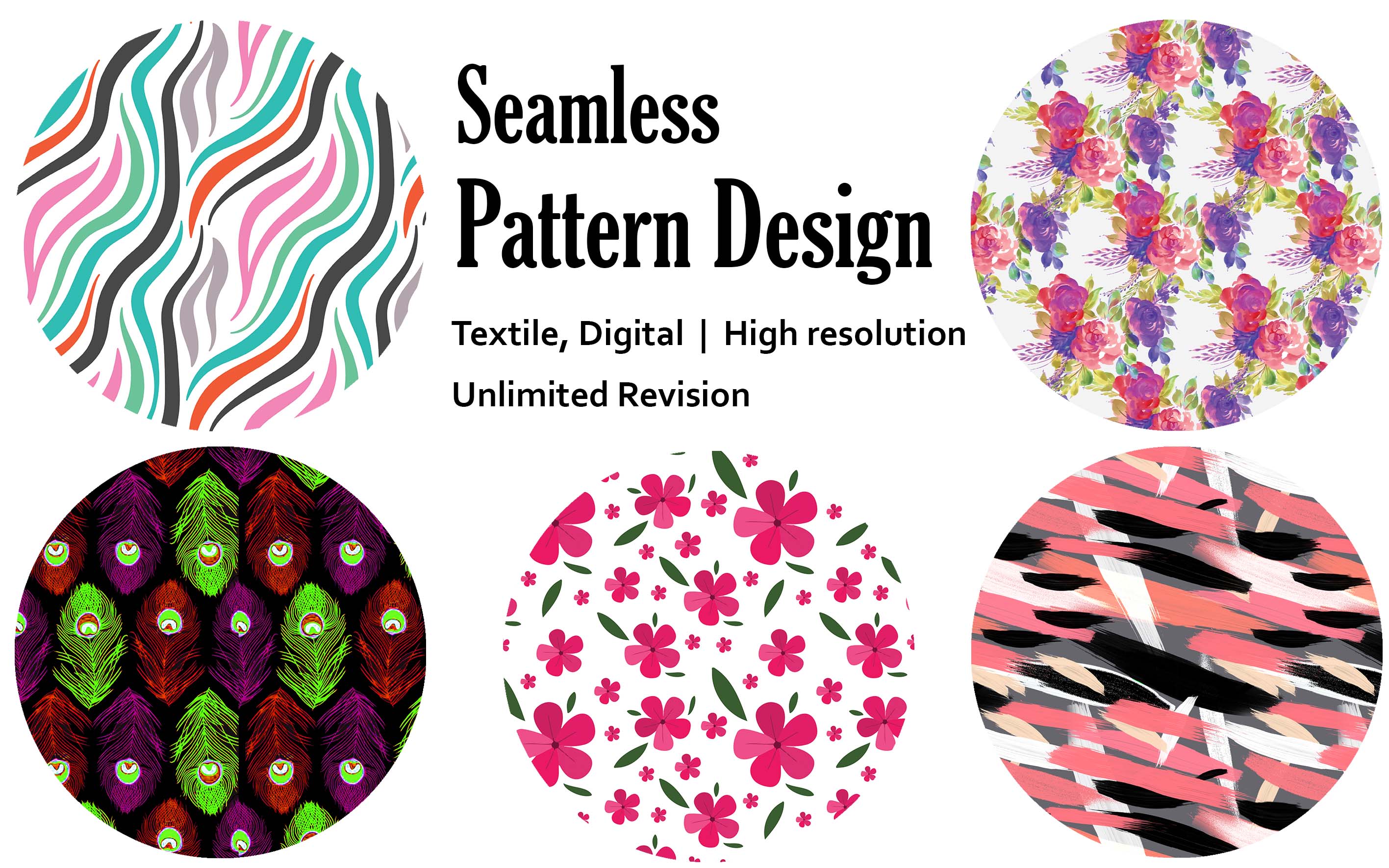 How to design a seamless pattern for fabric printing