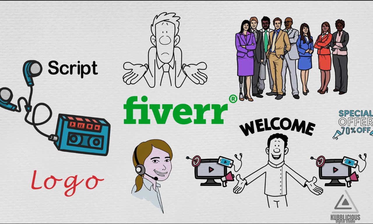 Offer 3 attractive whiteboard animations for the price of 2 by Kubblicious  | Fiverr