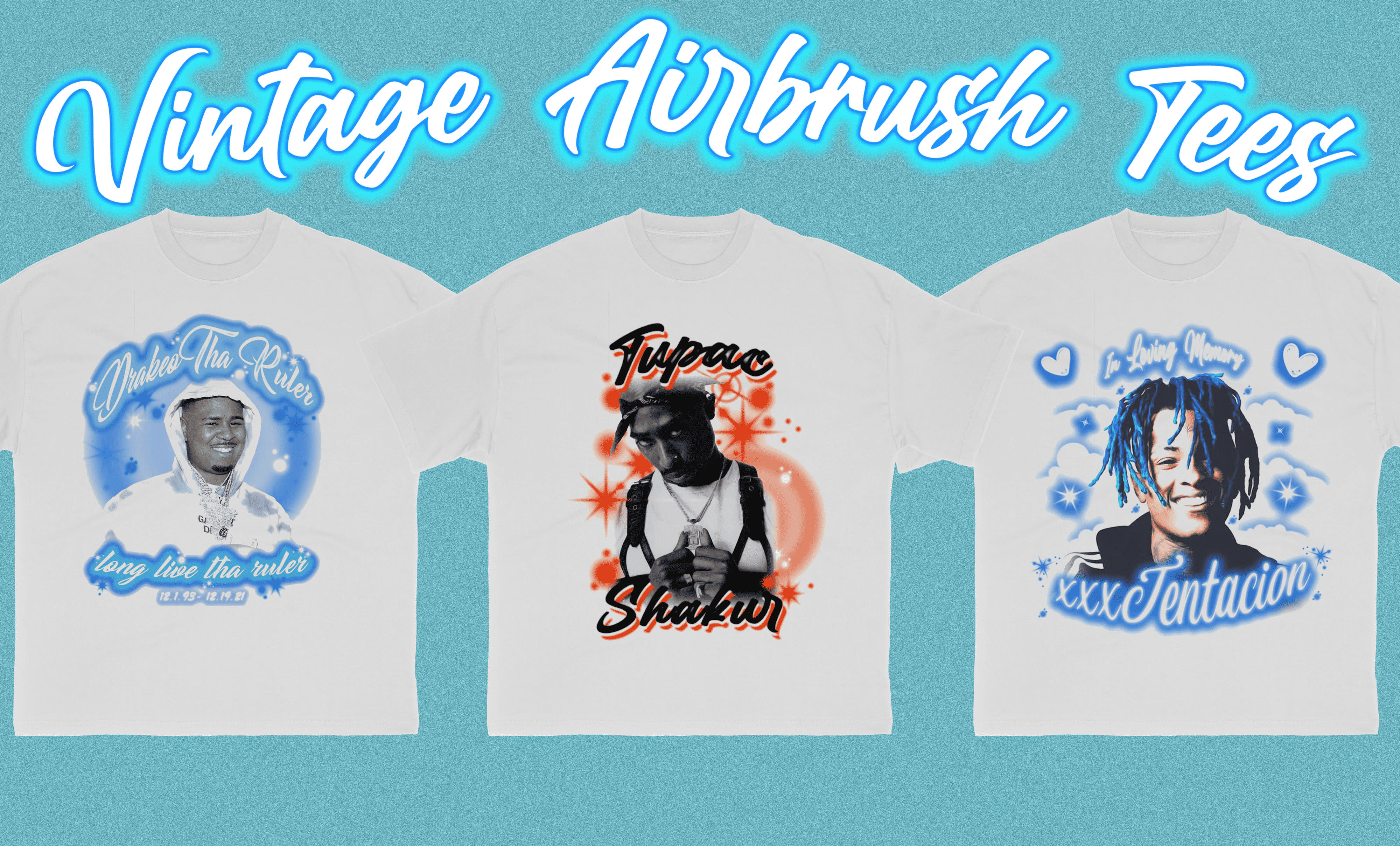 Custom airbrush outlet t shirts