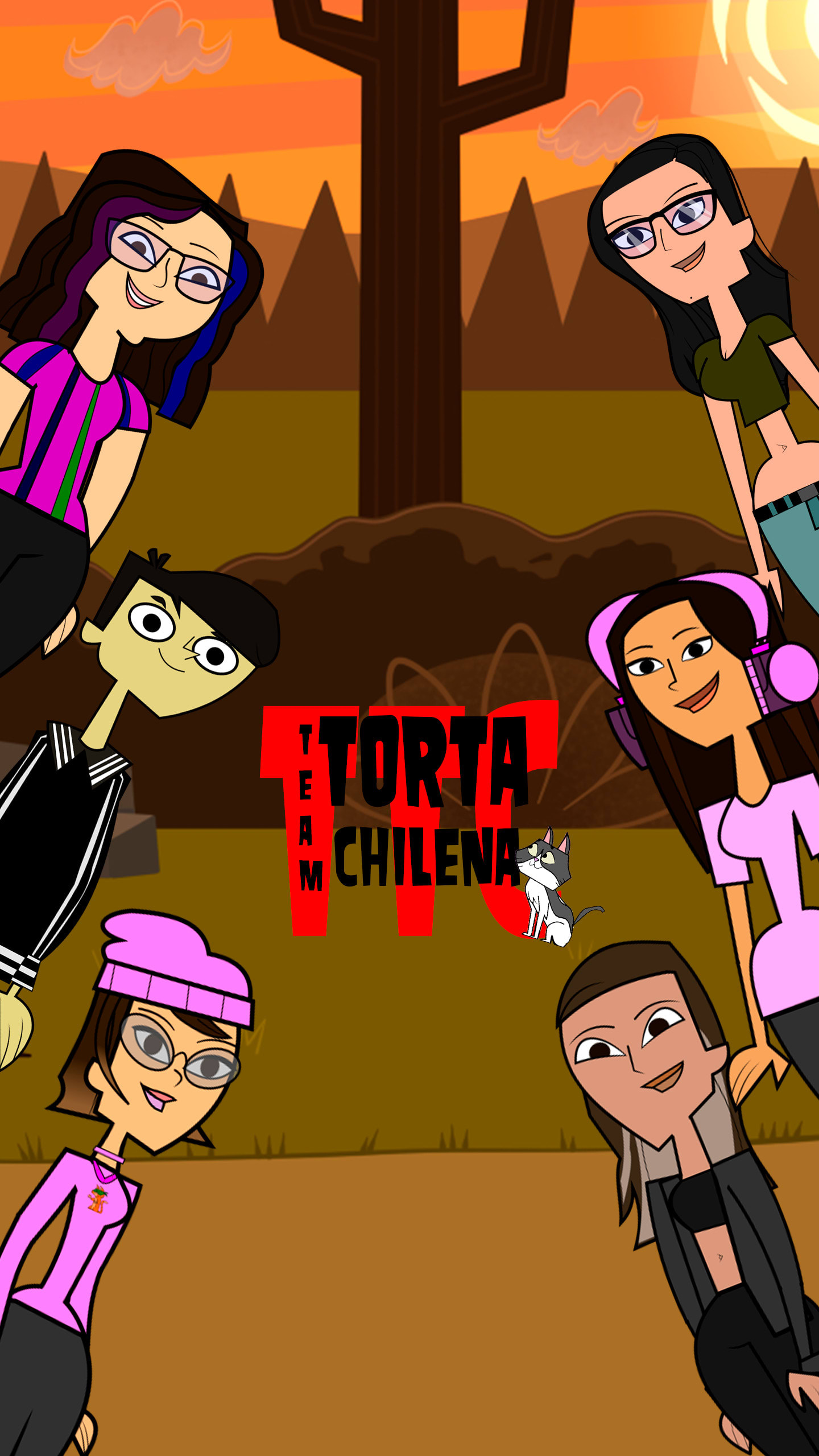 Total drama character creator and desing by Habrahamdeldram | Fiverr