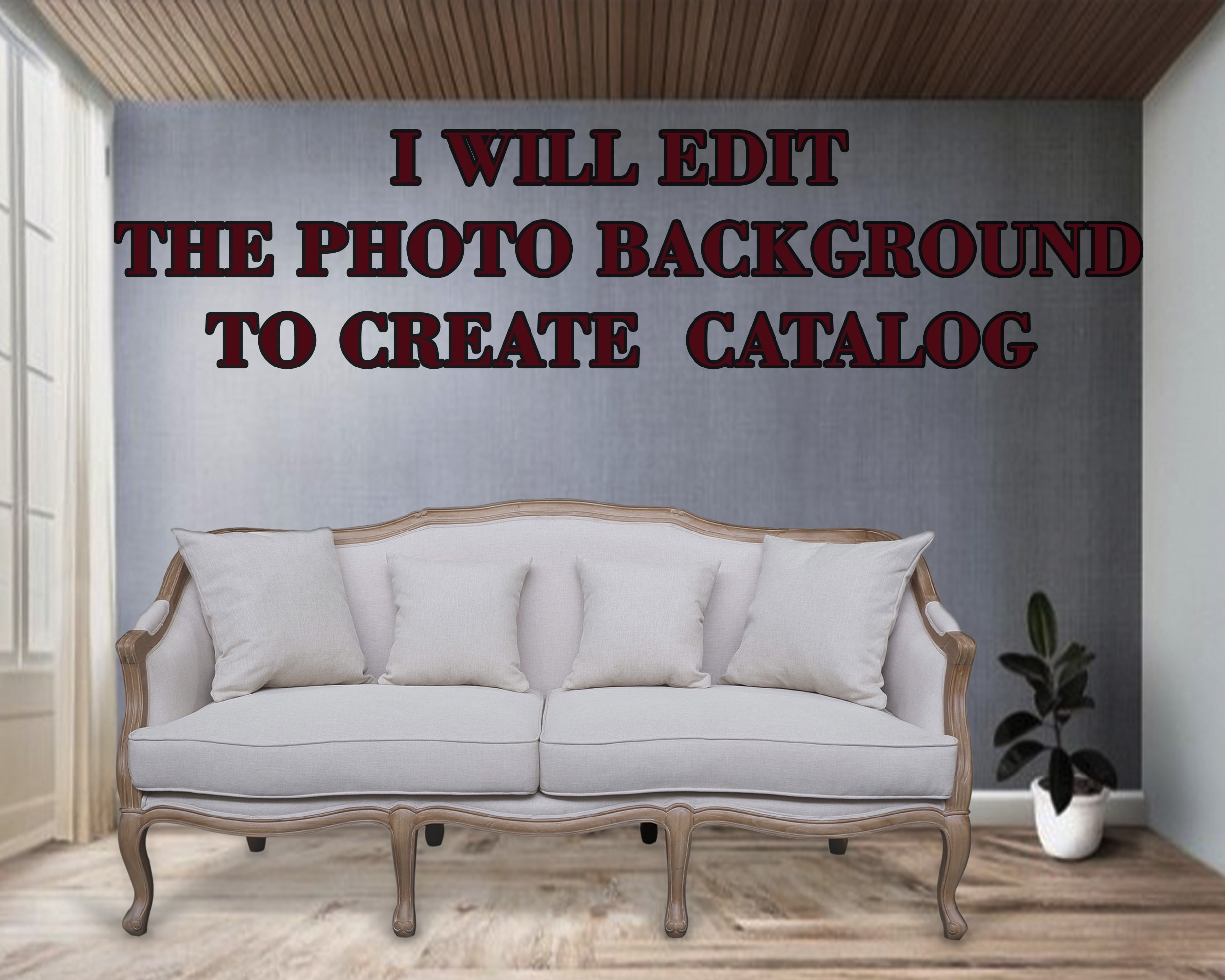 Furniture photo editing to create a catalog by Masphink | Fiverr