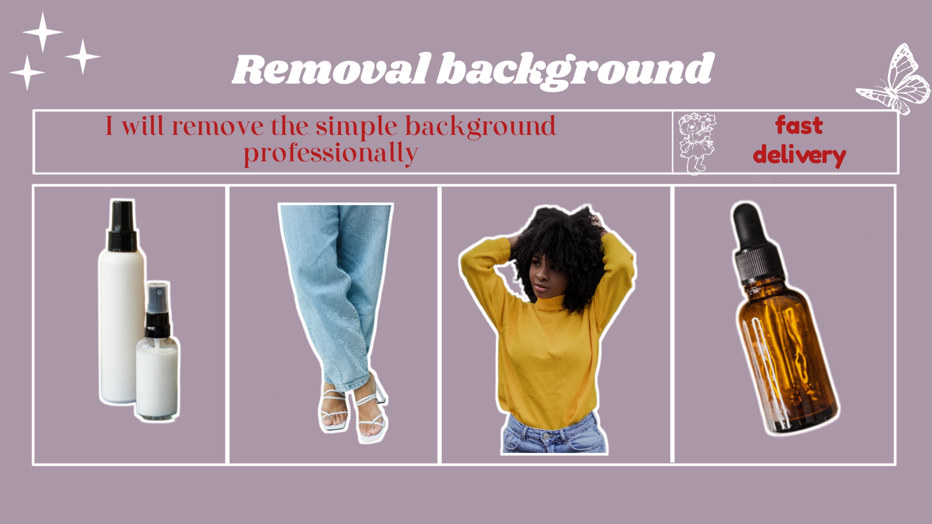 Remove or change the background from your photo by Niseragustin | Fiverr