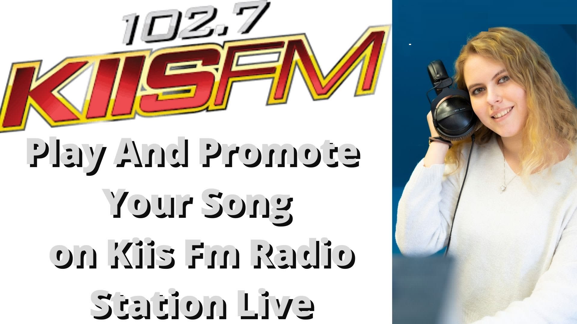 Play and promote your song on kiss fm radio station live by Alfirafi74 |  Fiverr