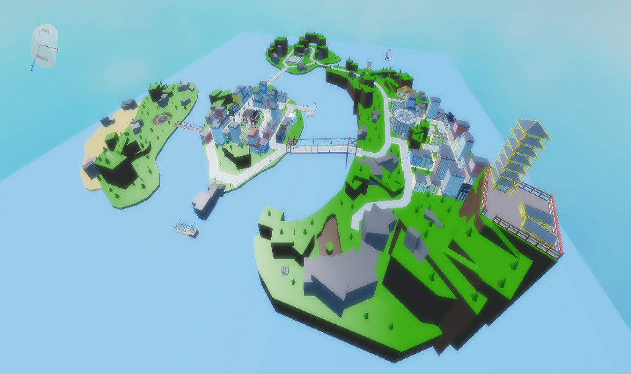 A high-quality Roblox game Development, Roblox script, Roblox realistic map