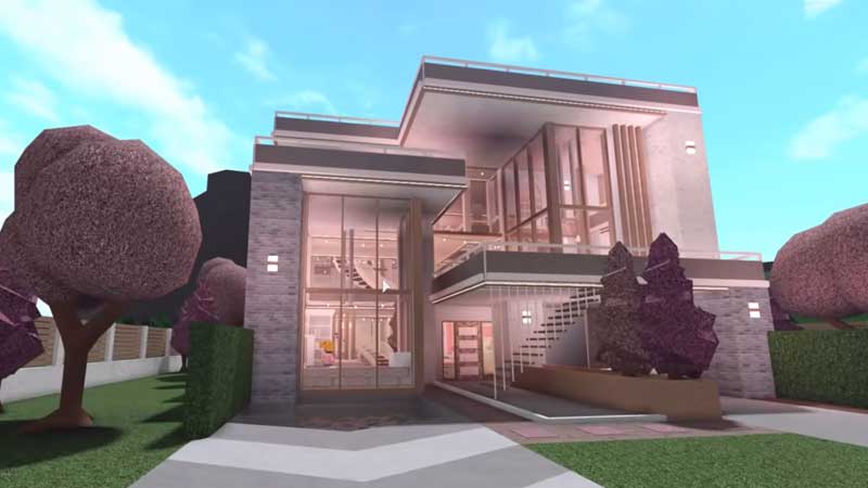 Roblox Bloxburg Custom House Build 