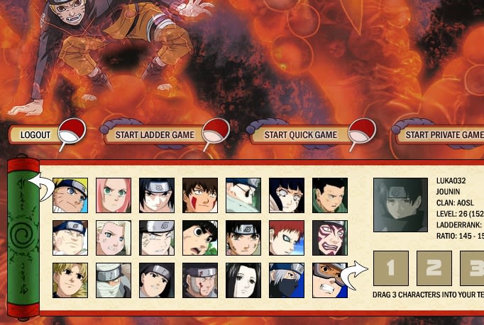 Naruto Arena Character Database Download - Naruto Arena Character Database  gives