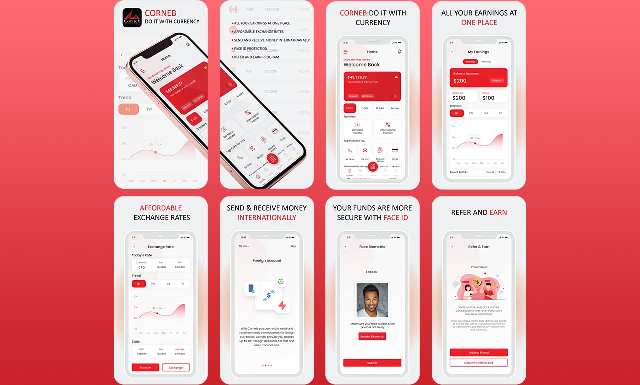 Design app screenshots for app store or play store by Tinkle | Fiverr