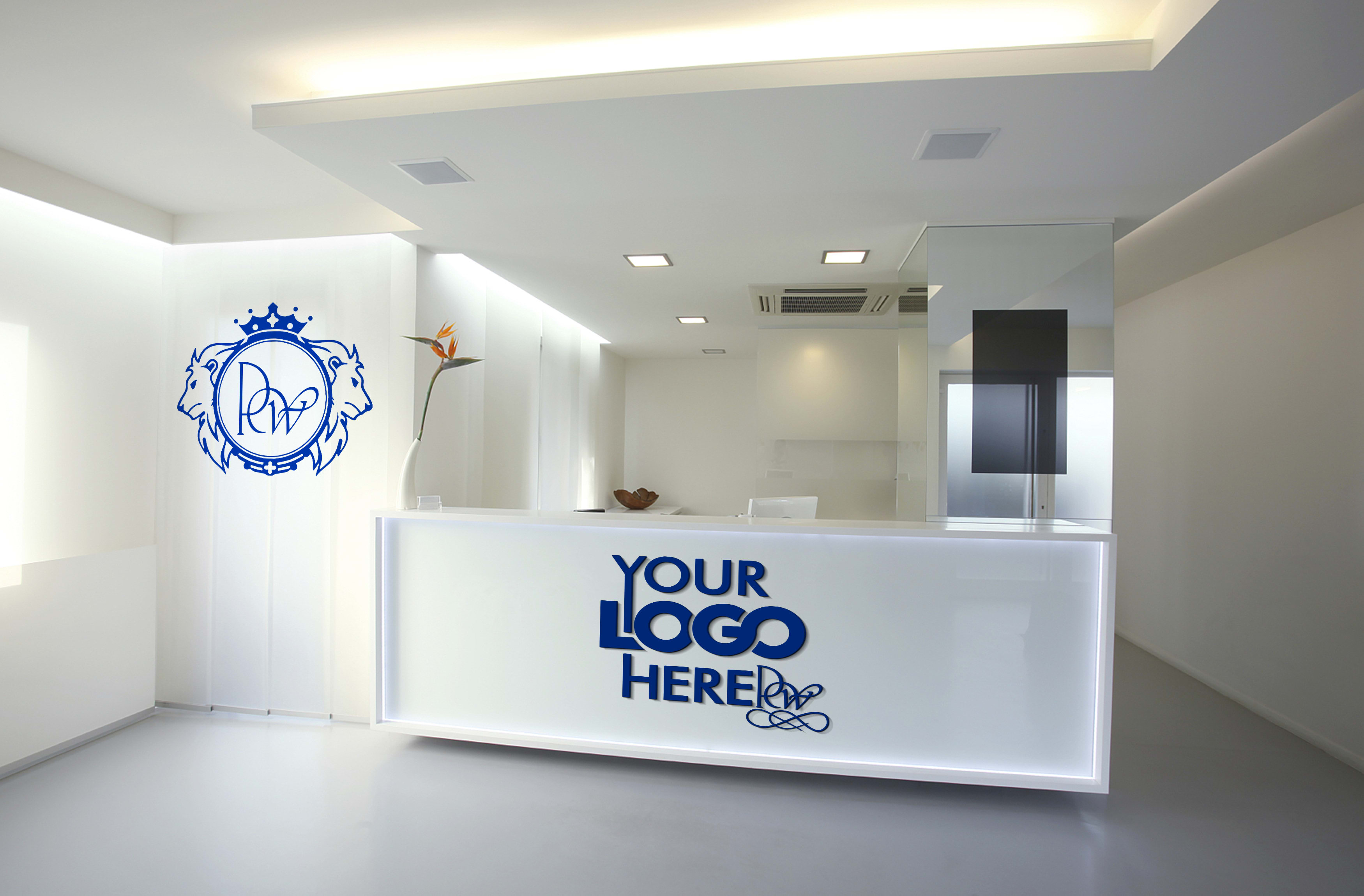 Download Do A Logo Office Interior Mockup M2 By Photoshopworks PSD Mockup Templates