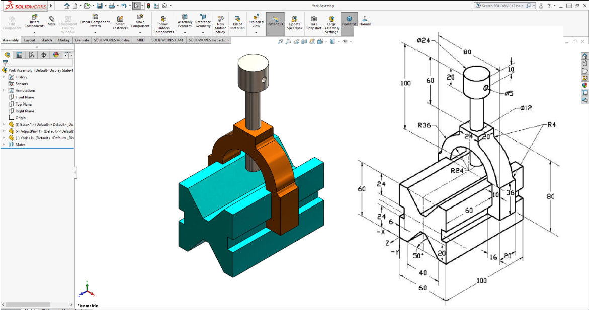Solidworks 2d Drawing