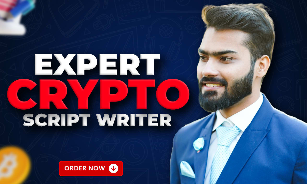 Write crypto, nfts, finance youtube scripts for your channel by  Aaqibmunir53 | Fiverr