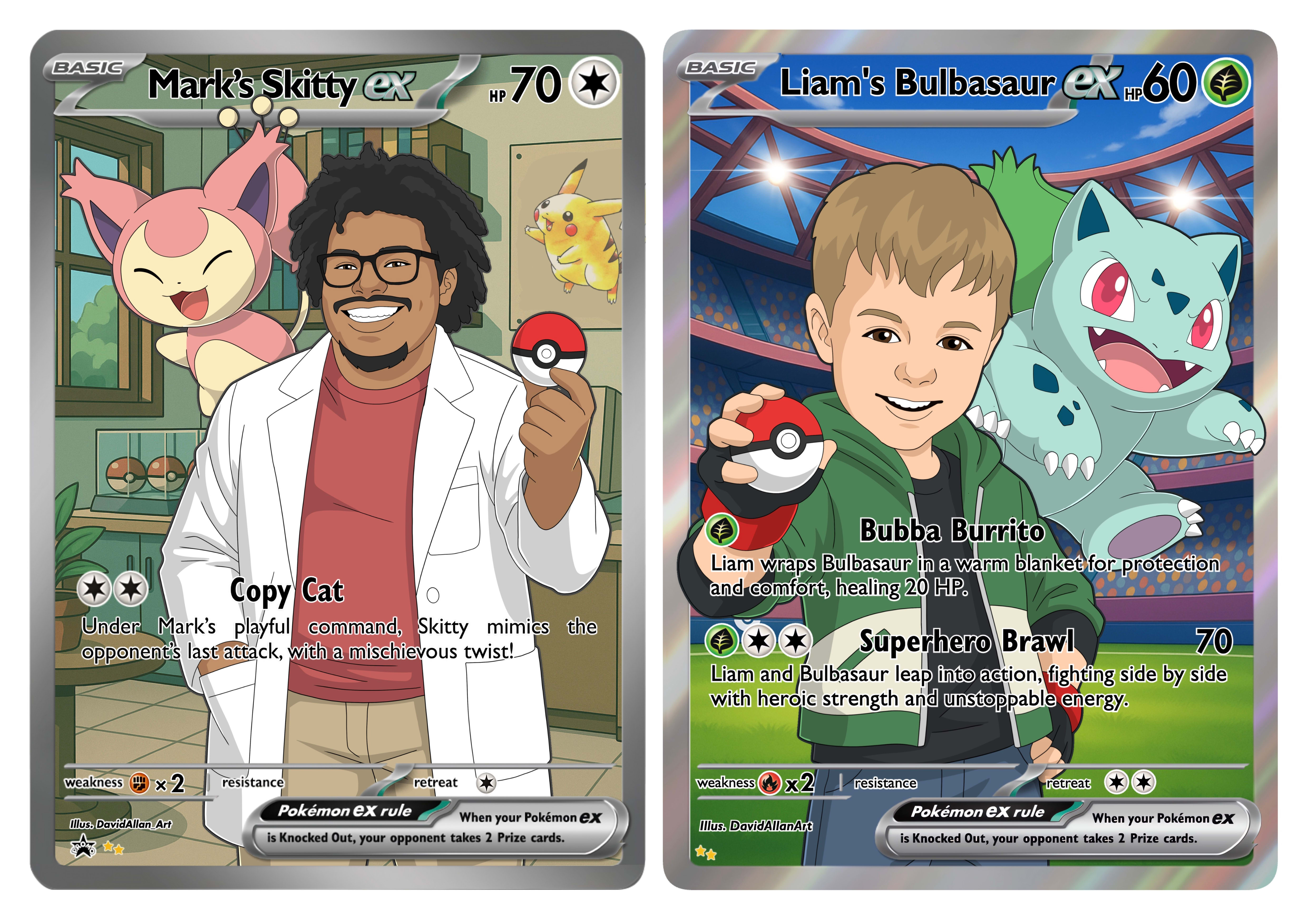 customize pokemon card Personalized Poke Mother's Day Card - Custom Gift for Mom main image 0