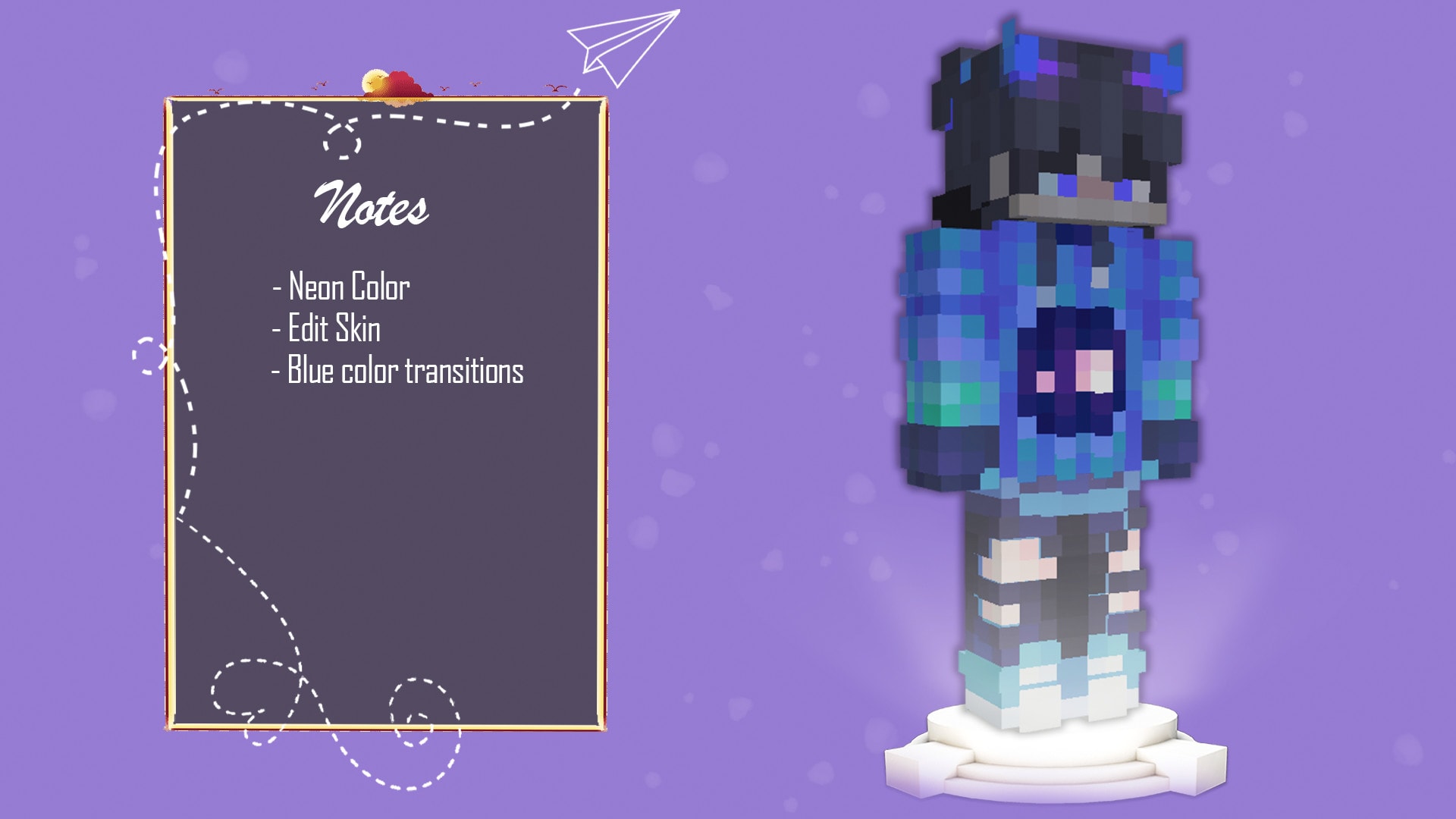 Make you the best custom minecraft skin for low price by Avethea