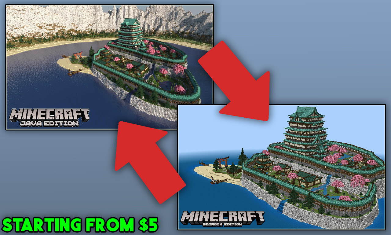 Minecraft World Conversion Guide, For Bedrock and Minecraft with
