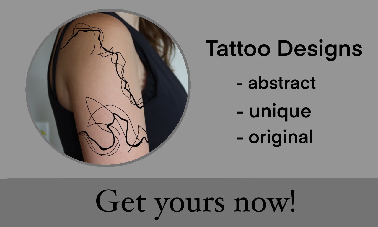 Design abstract art and line art tattoos for you by Marissajade03 | Fiverr