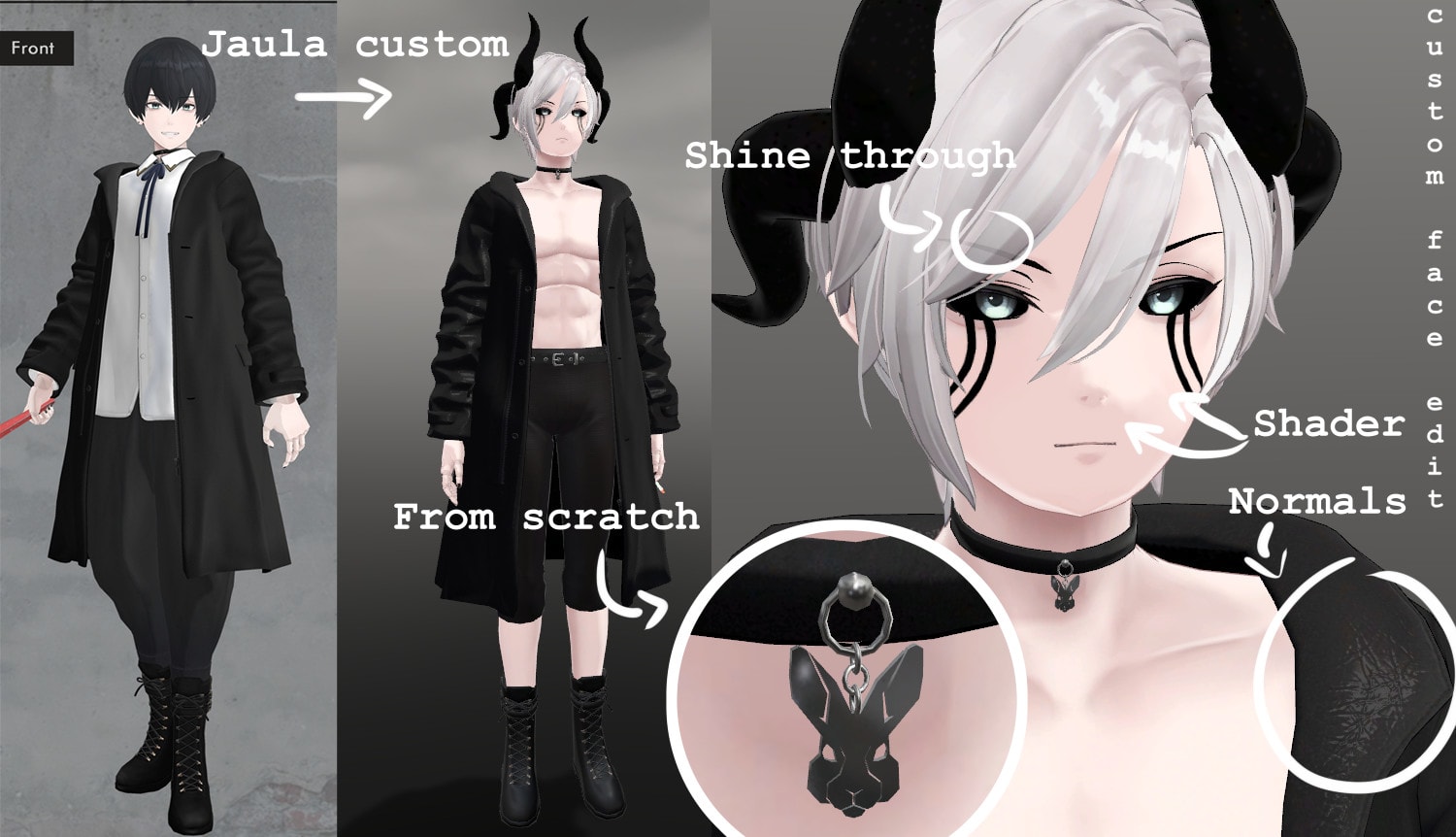 Personal vrchat avatar lessons de en by Funkelchan | Fiverr