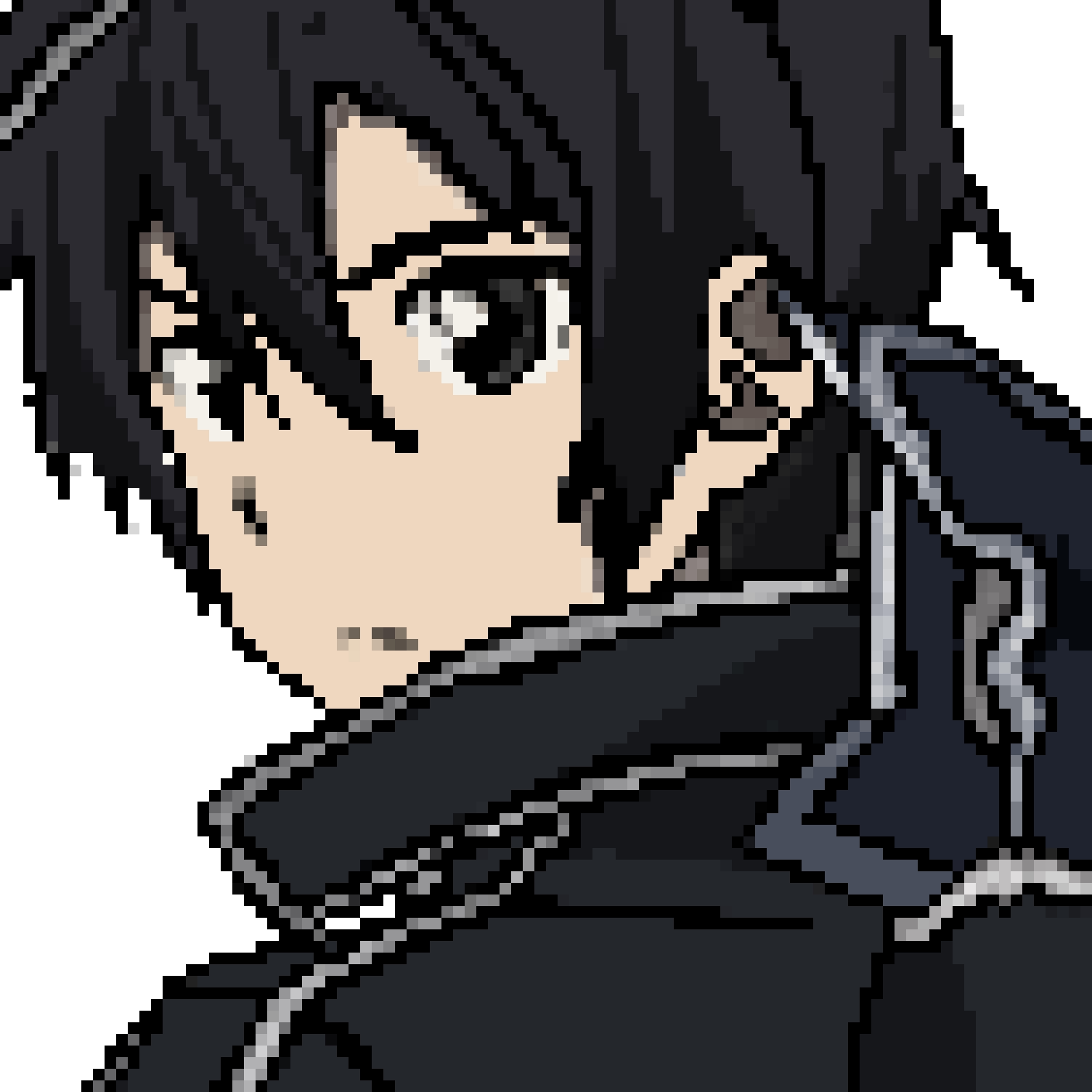 ギア on Twitter  Anime pixel art, Anime character design, Anime