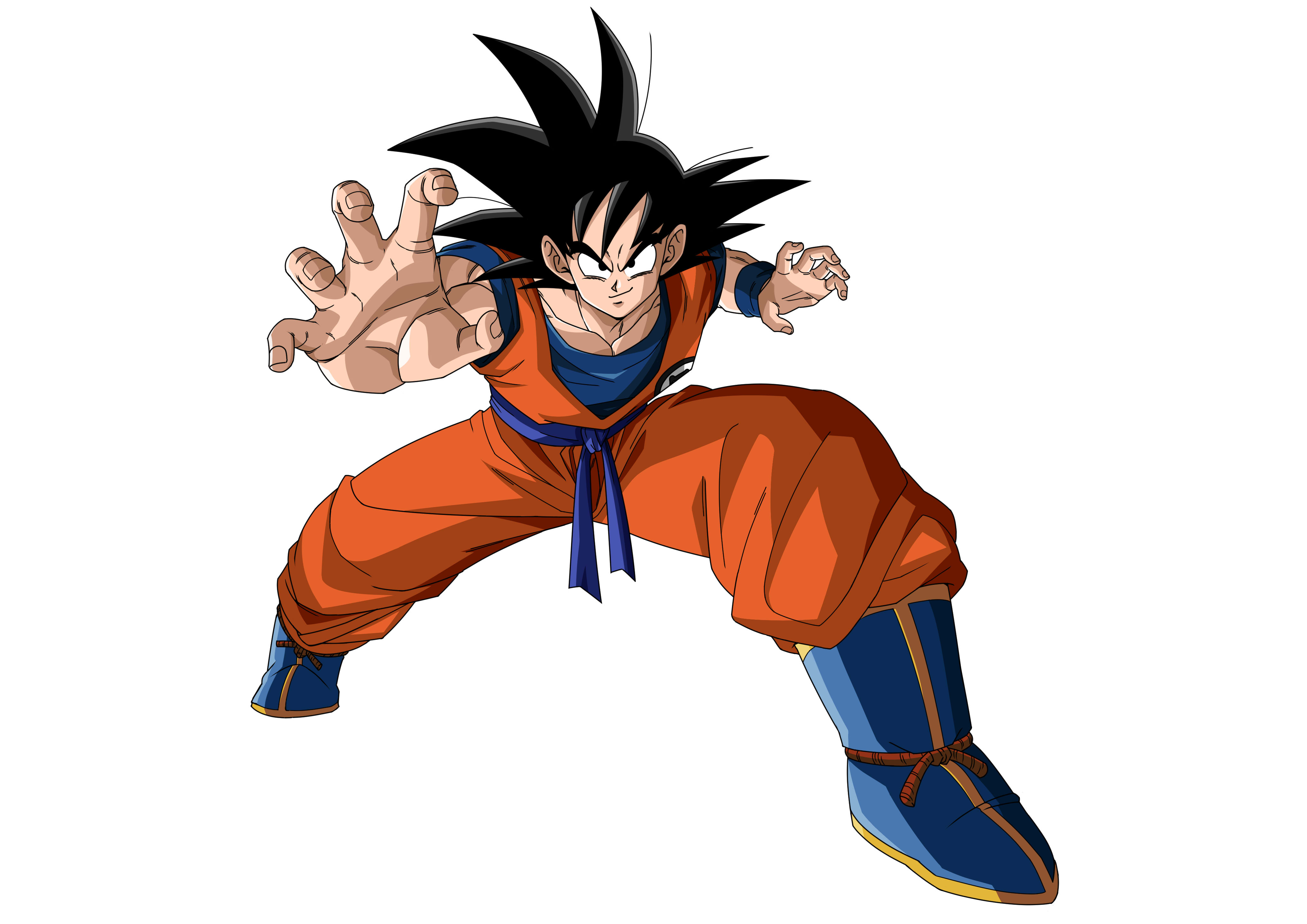 Draw a dragon ball z anime character for you by Volthunder