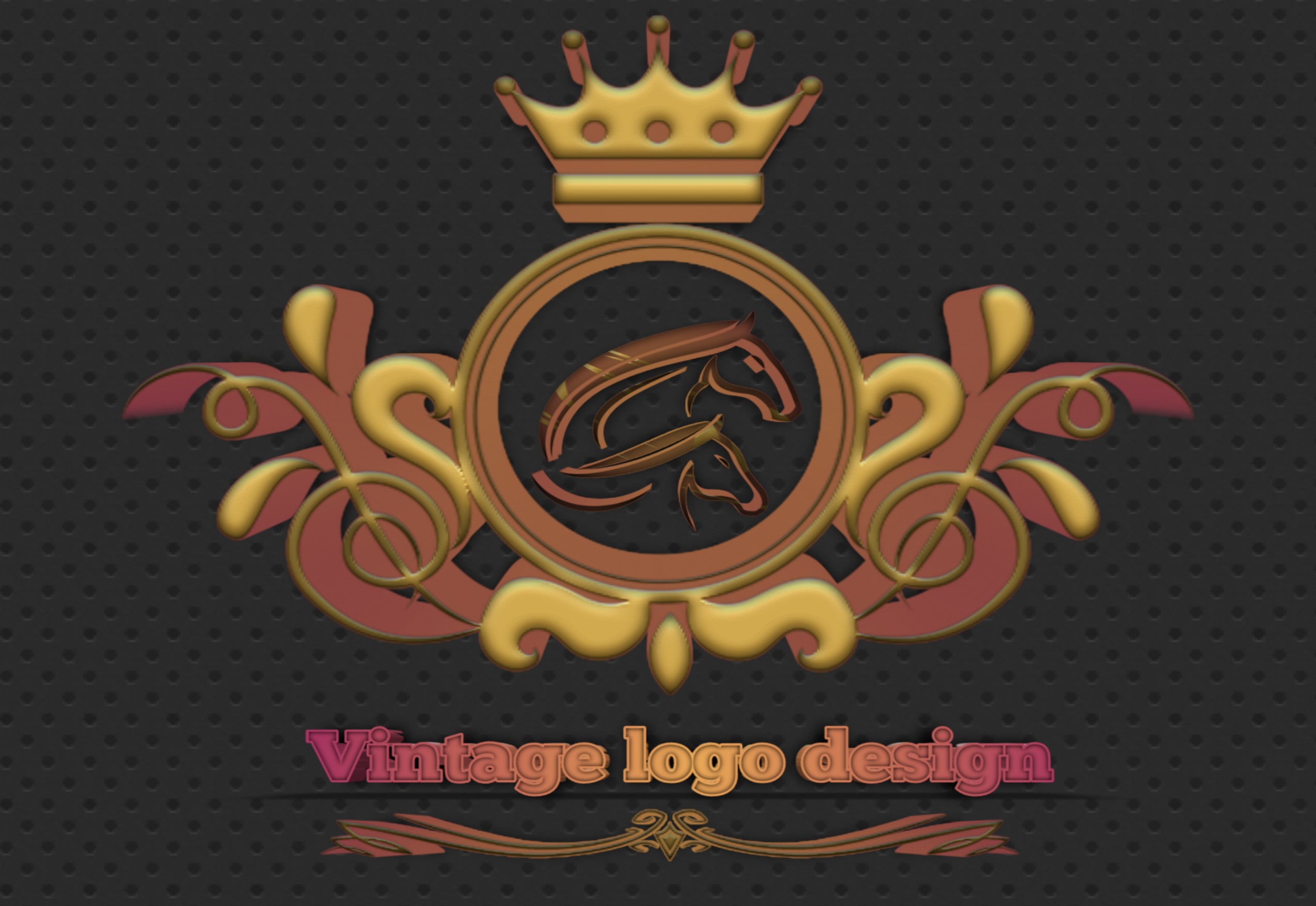 Make vintage logo design and animation by Babarazampakist | Fiverr