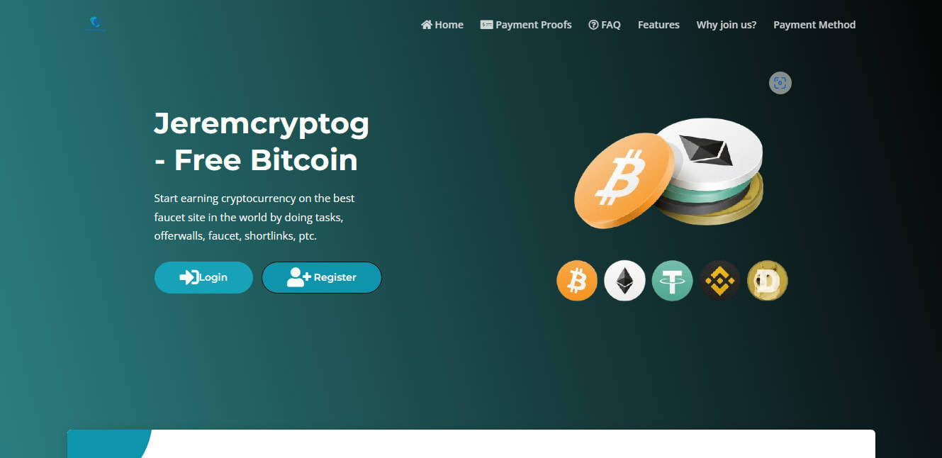 Create a crypto faucet website with admin panel by Innocenttalha12 | Fiverr