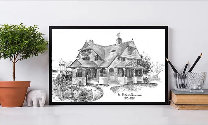 Bungalow Drawing House, white house, pencil, building, white House png |  PNGWing