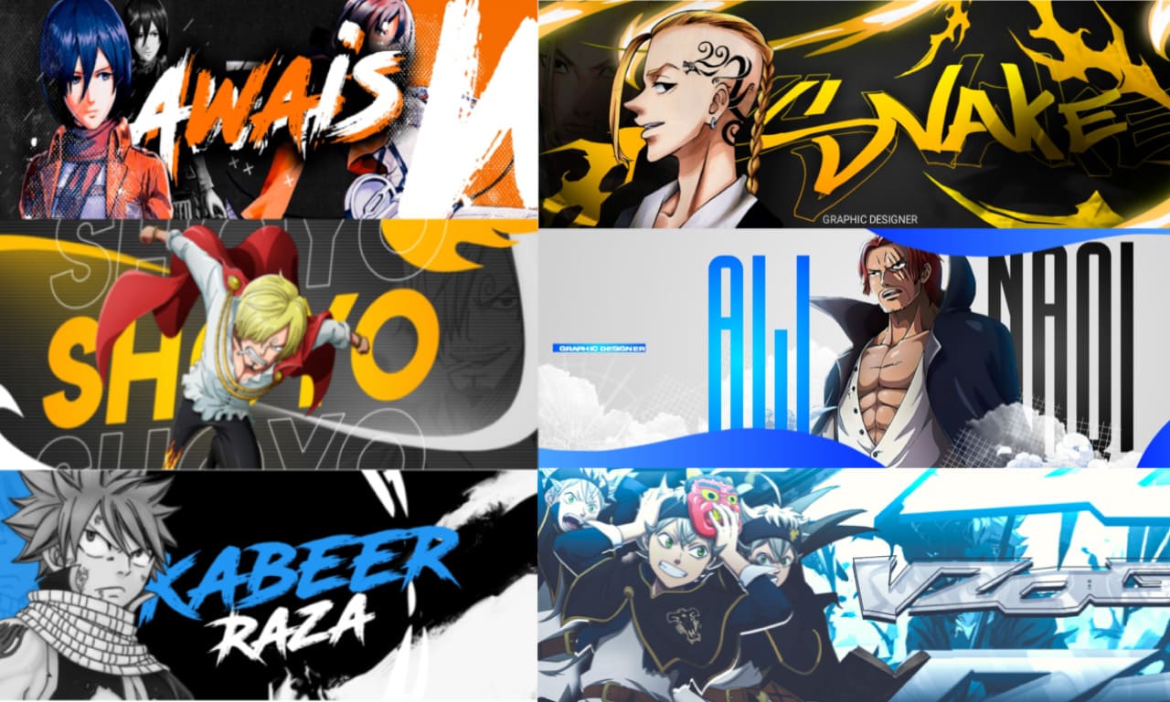 Make a anime header for youtube, twitter, twitch or facebook by Realxrealx | Fiverr Make a anime header for youtube, twitter, twitch or facebook by Realxrealx | Fiverr