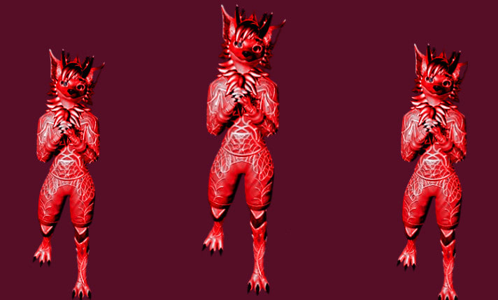 Wolf VRChat Avatar by BadflarOfficial on DeviantArt