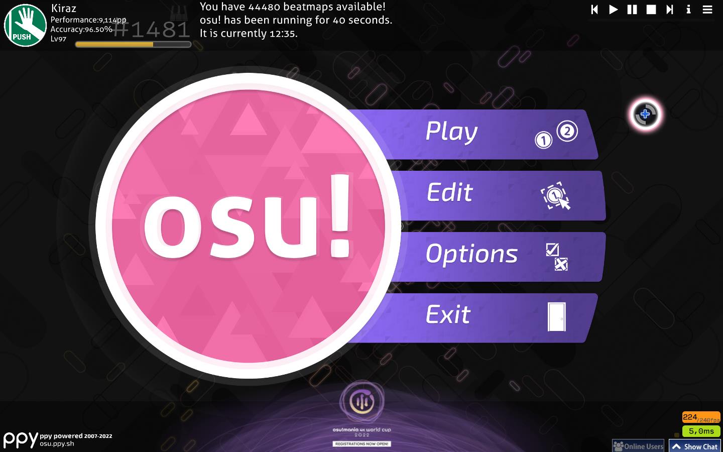 TOP 5 BEST osu!mania 4K CIRCLE SKINS 