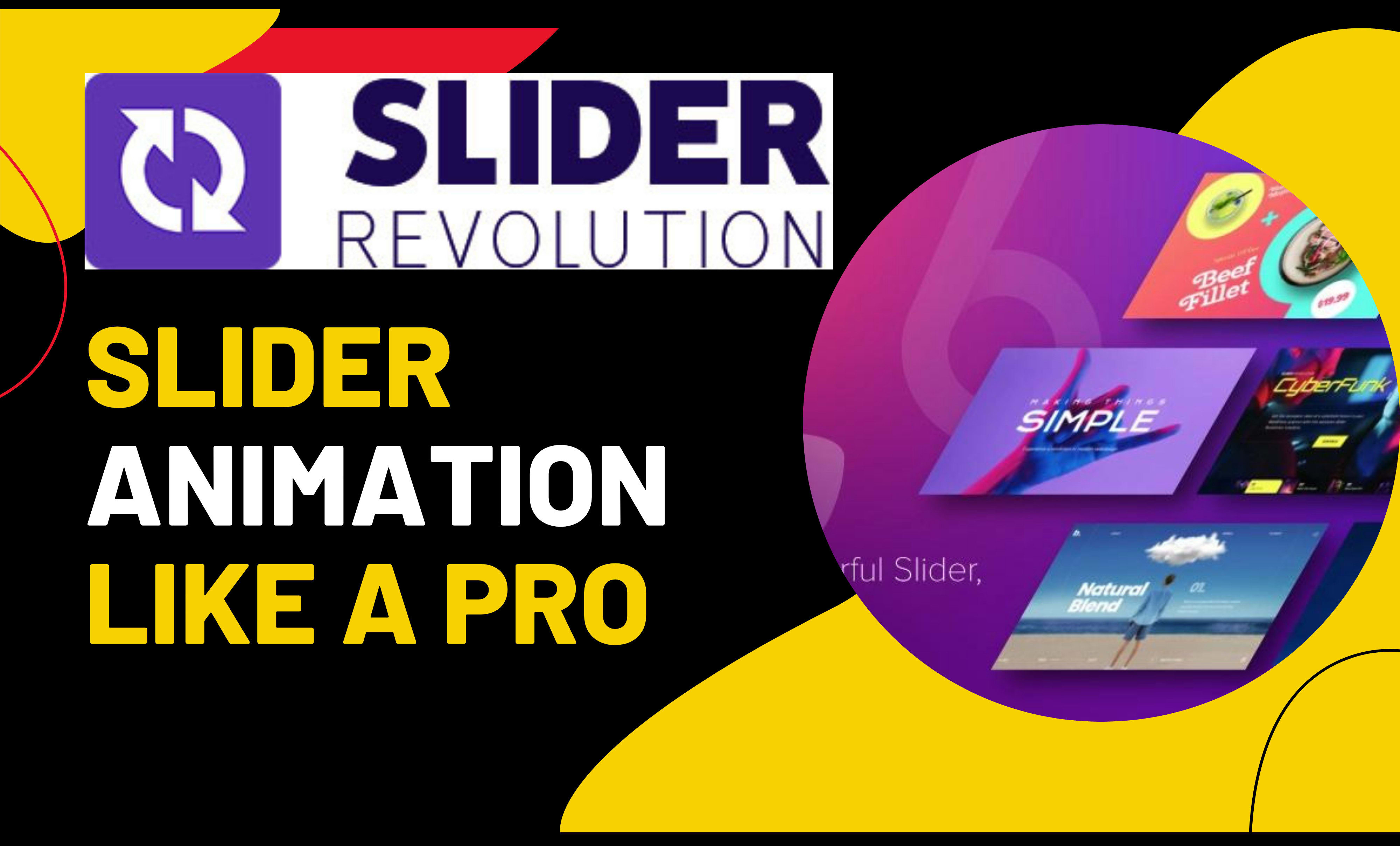 Design a slider revolution in wordpress website by Wpcleaner | Fiverr