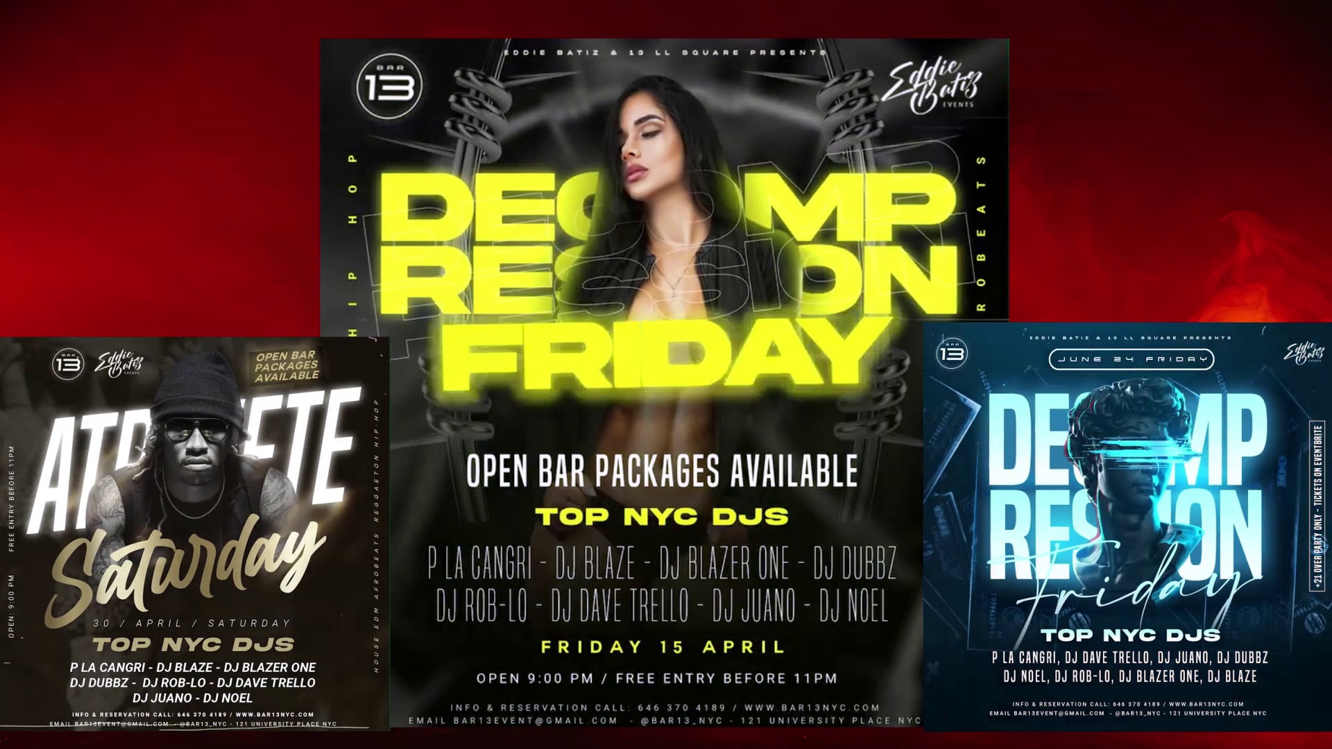 Stunning motion flyer, animated flyer poster for event party or club by  Motionspro | Fiverr