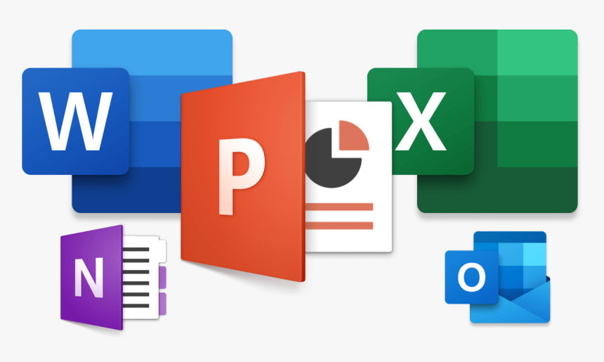 Microsoft PowerPoint Microsoft Word Microsoft Excel