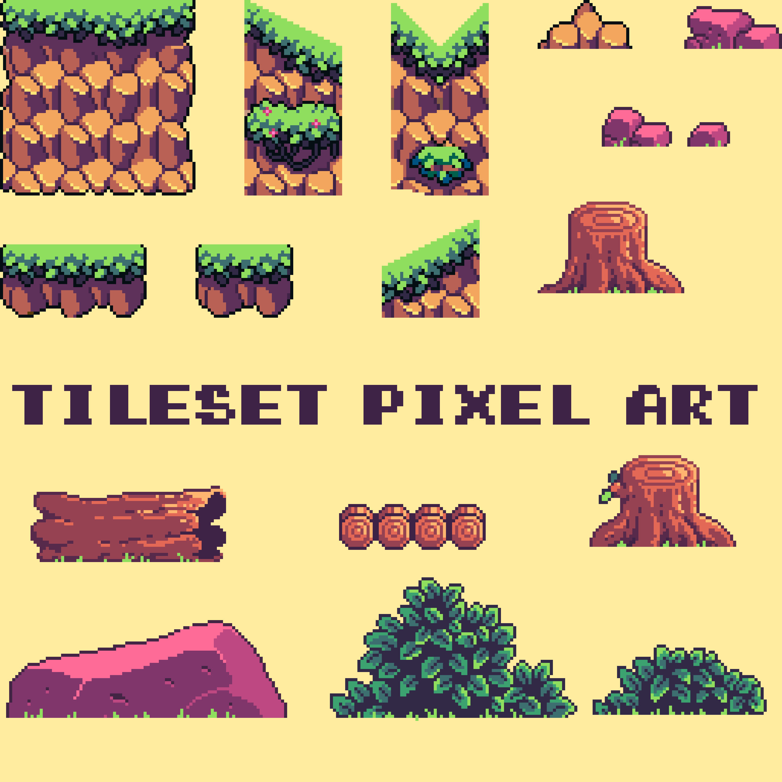 Create Pixel Art Tilesets Game Art Or Level Design For 50 OFF