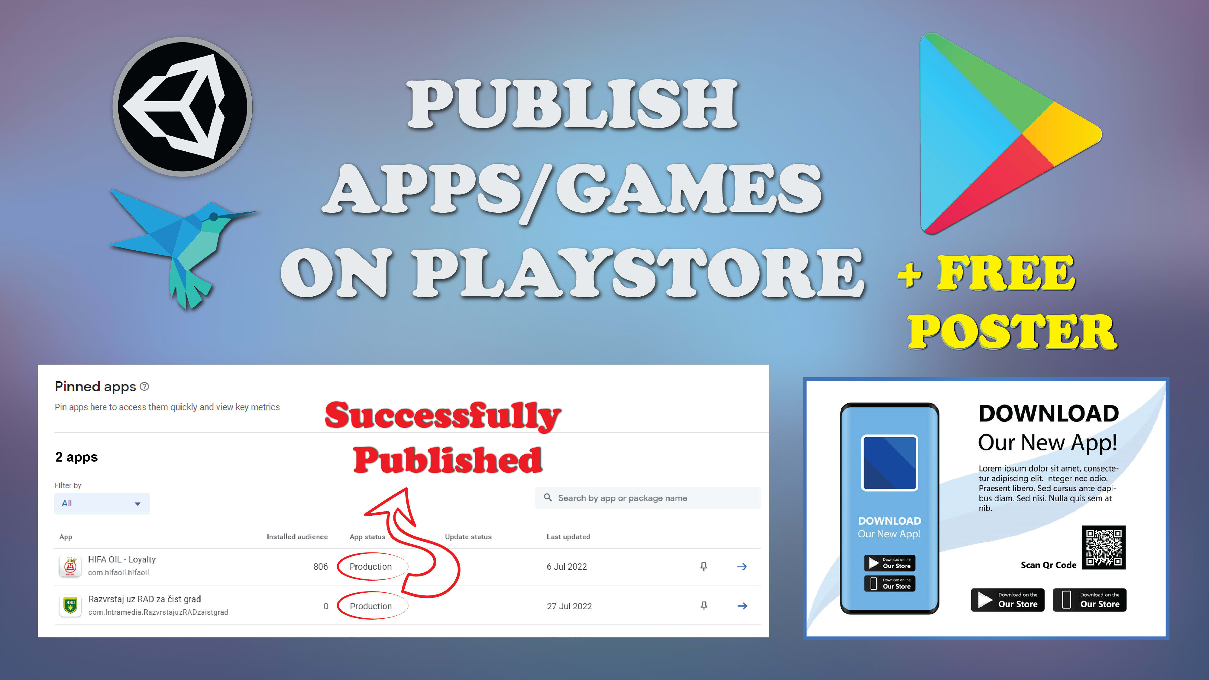 Publish Your Game or App on Google Playstore