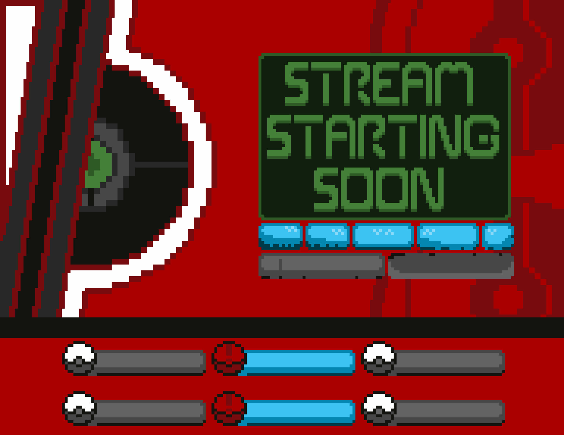 Pixilart - Stream starting soon text by Anonymous