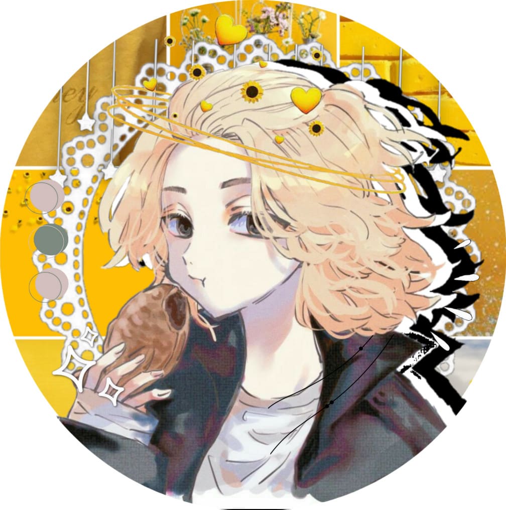 Anime Icon Profile Picture for Social Media 