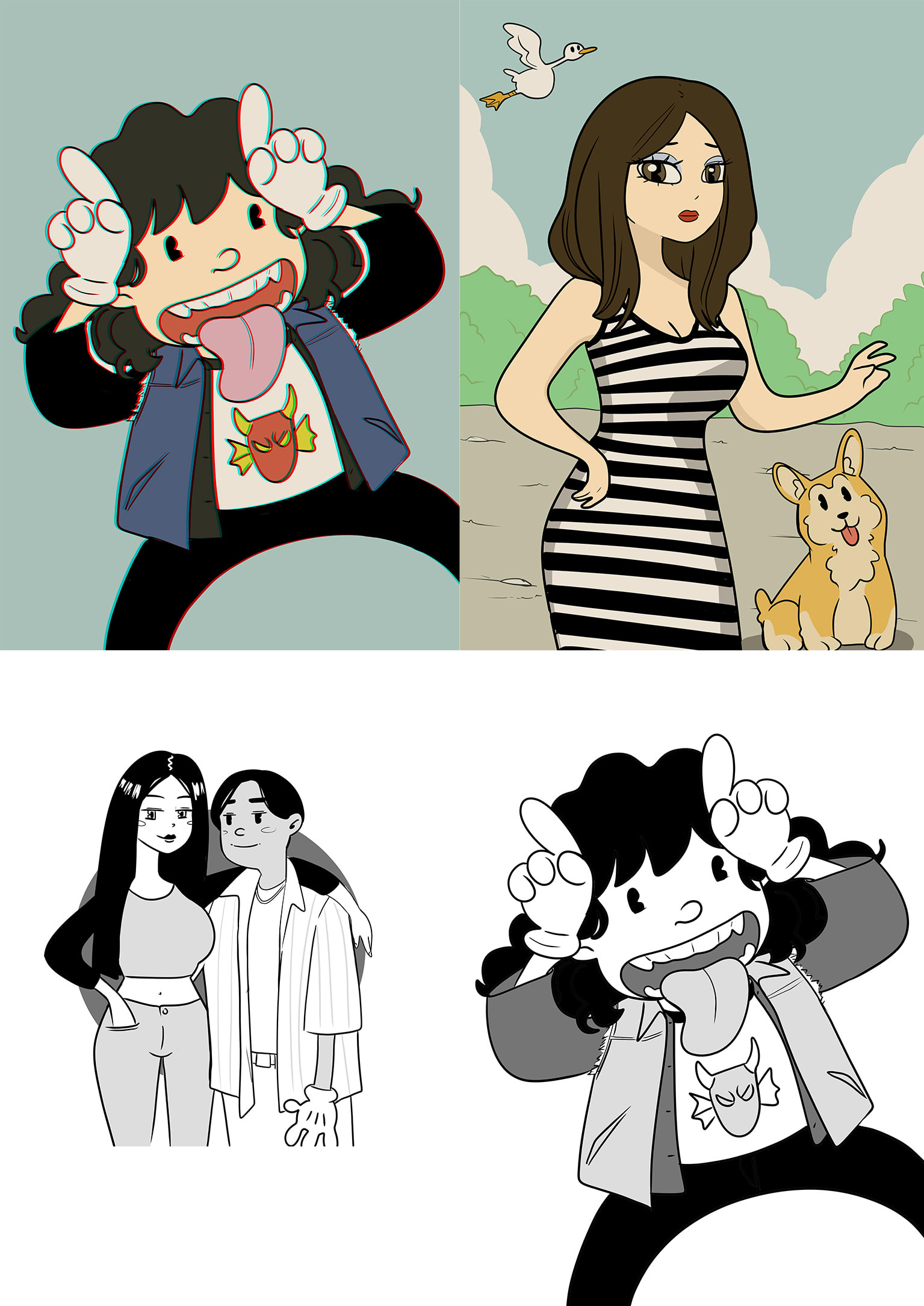 【わた】イラストオーダー わち على X: 