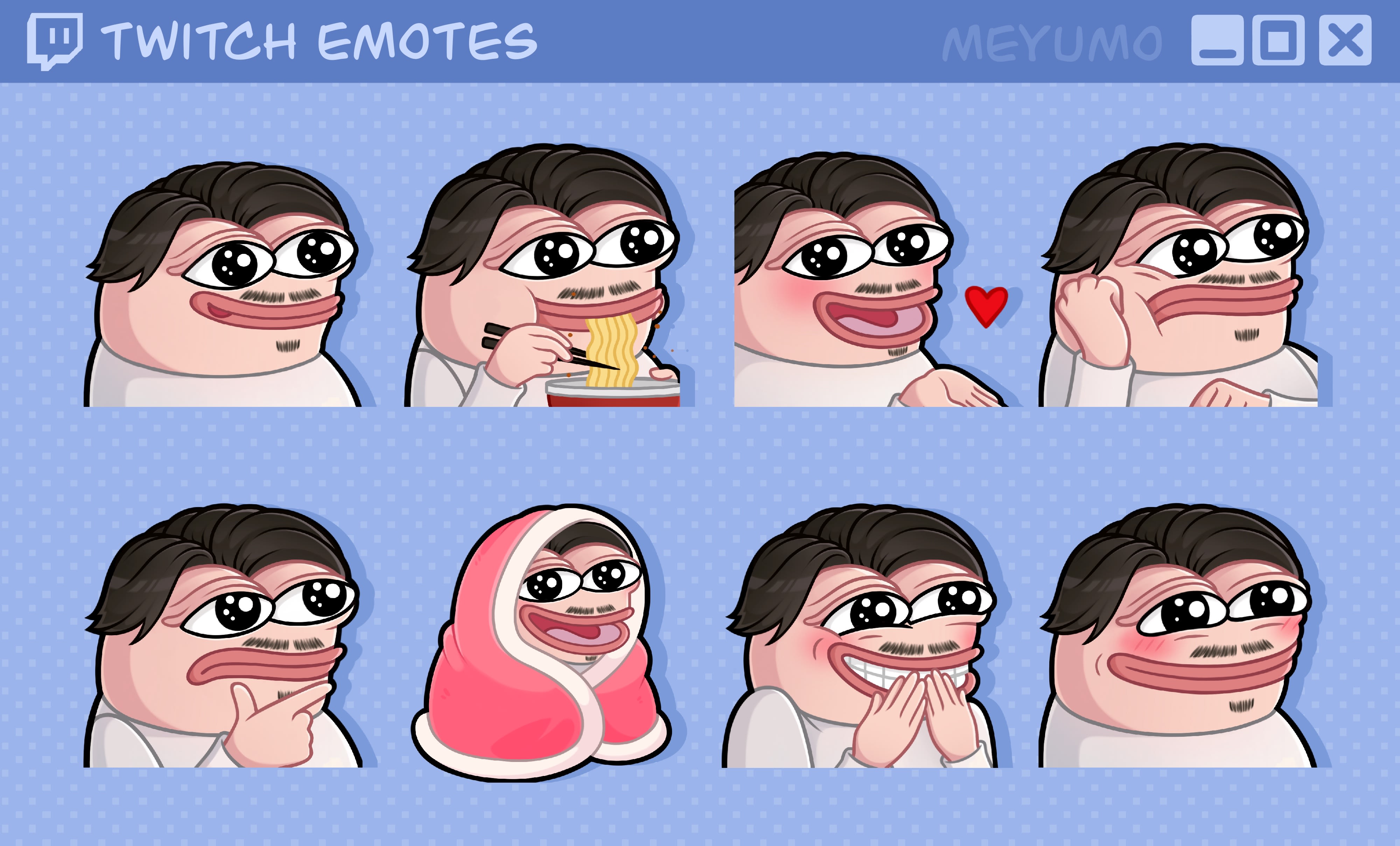 Among Us Meme Emotes for Twitch Discord Facebook Gaming and -  Israel