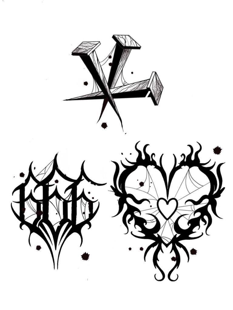Custom dark tattoo design by Renjute_tattoo