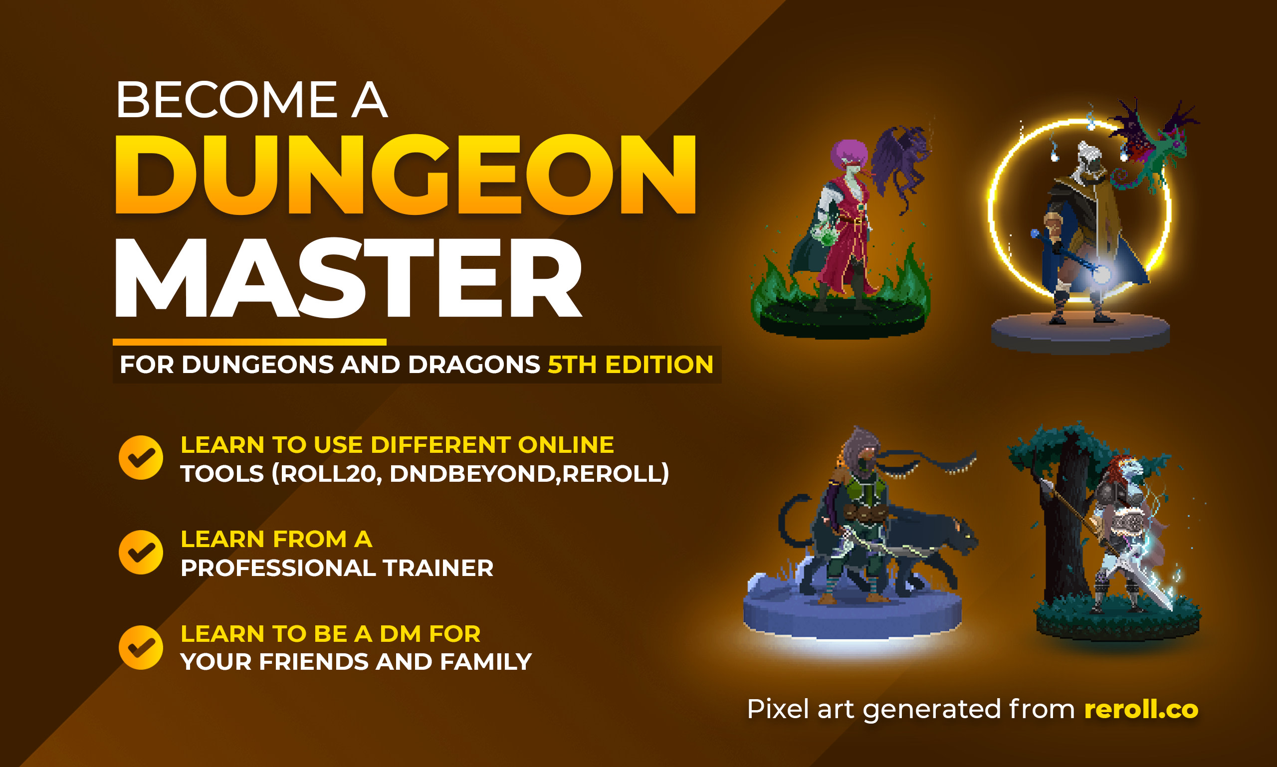 Teach you to become a dungeon master for dnd 5e by James_delara